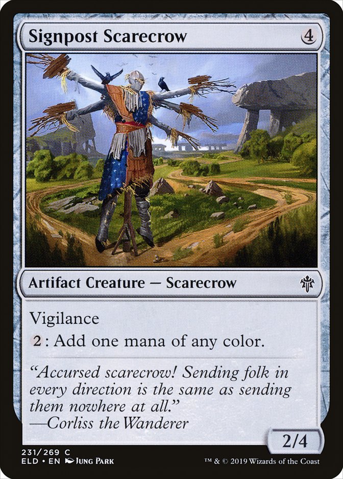 Signpost Scarecrow [Throne of Eldraine] | Exor Games Summserside