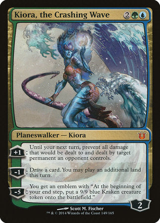 Kiora, the Crashing Wave [Born of the Gods] | Exor Games Summserside