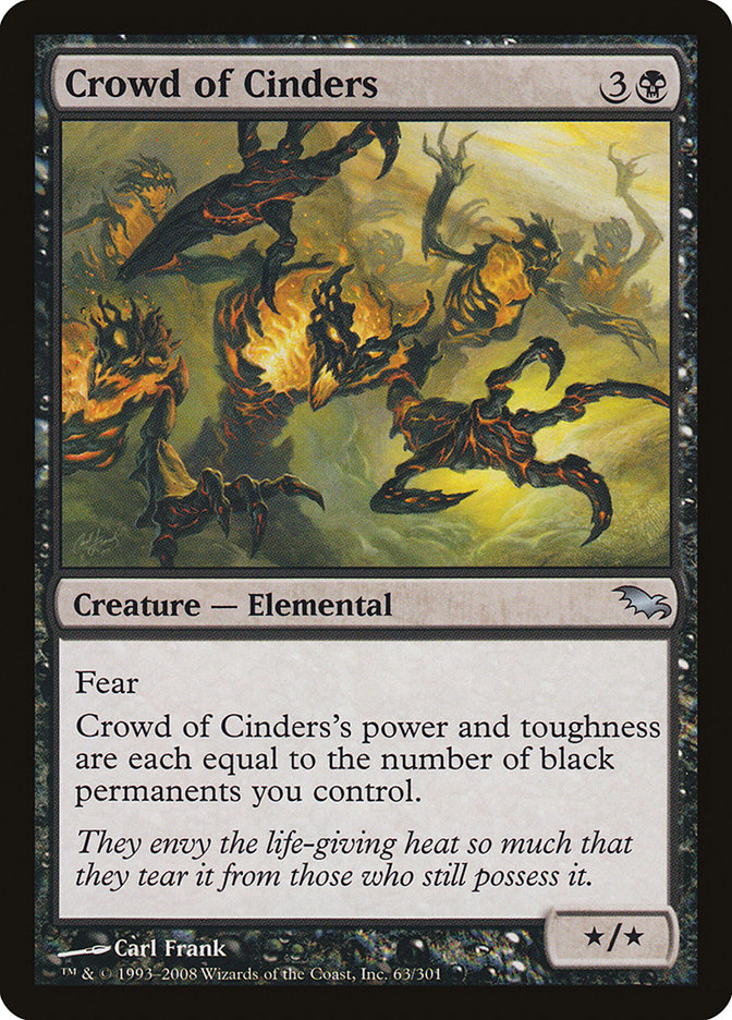 Crowd of Cinders [Shadowmoor] | Exor Games Summserside