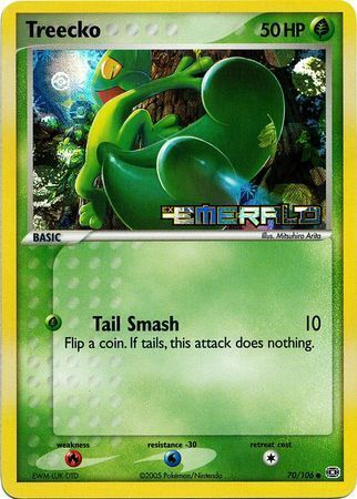 Treecko (70/106) (Stamped) [EX: Emerald] | Exor Games Summserside