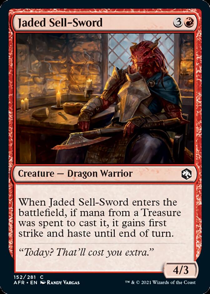 Jaded Sell-Sword [Dungeons & Dragons: Adventures in the Forgotten Realms] | Exor Games Summserside