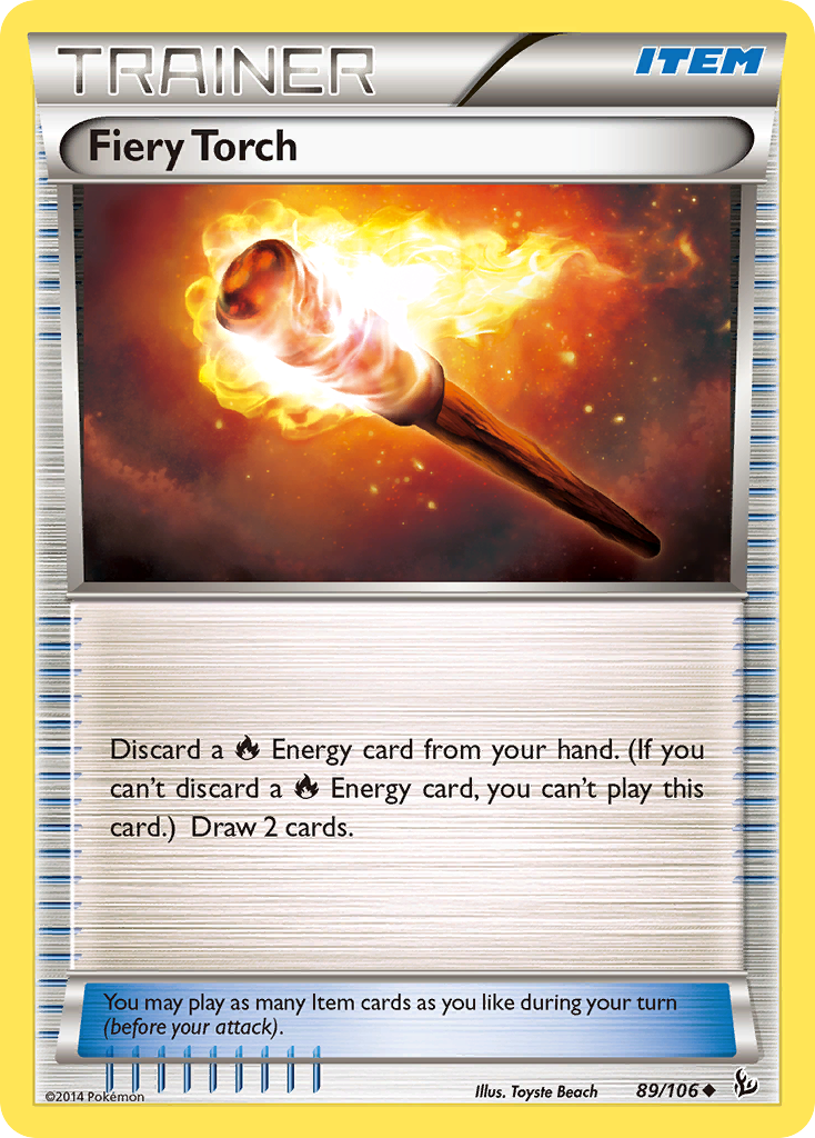 Fiery Torch (89/106) [XY: Flashfire] | Exor Games Summserside