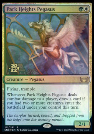 Park Heights Pegasus [Streets of New Capenna Prerelease Promos] | Exor Games Summserside