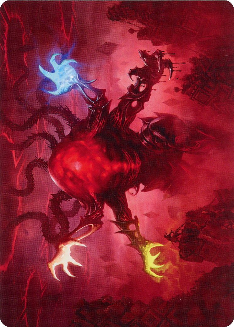 Omnath, Locus of All Art Card (51) [March of the Machine Art Series] | Exor Games Summserside
