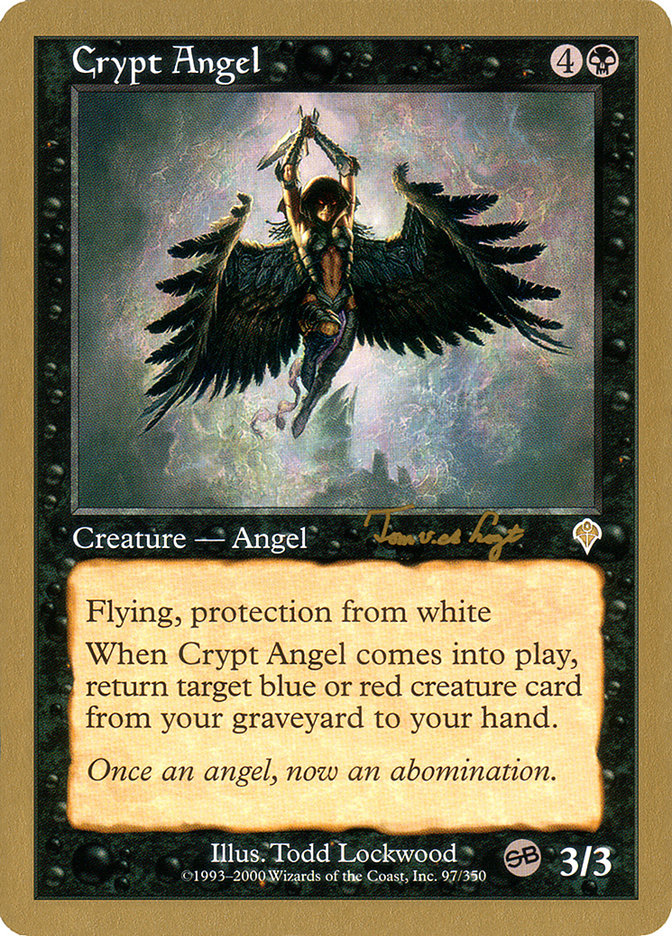 Crypt Angel (Tom van de Logt) (SB) [World Championship Decks 2001] | Exor Games Summserside