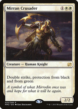 Mirran Crusader [Modern Masters 2015] | Exor Games Summserside