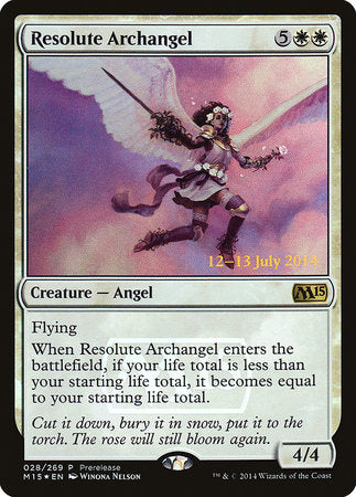 Resolute Archangel [Magic 2015 Promos] | Exor Games Summserside