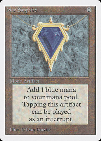 Mox Sapphire [Unlimited Edition] | Exor Games Summserside