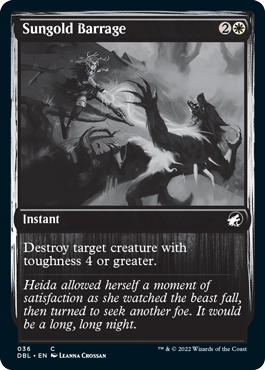 Sungold Barrage [Innistrad: Double Feature] | Exor Games Summserside