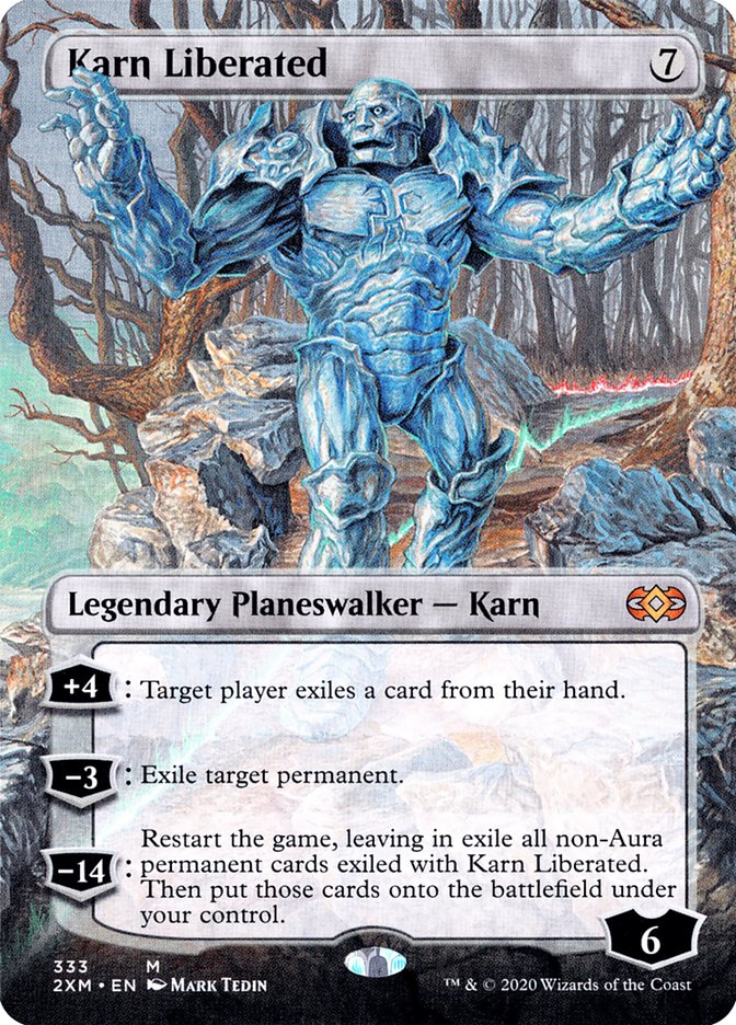 Karn Liberated (Borderless) [Double Masters] | Exor Games Summserside