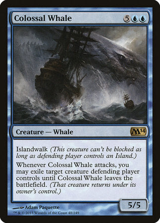 Colossal Whale [Magic 2014] | Exor Games Summserside