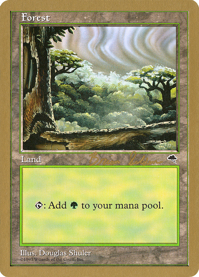 Forest (bs349) (Brian Selden) [World Championship Decks 1998] | Exor Games Summserside