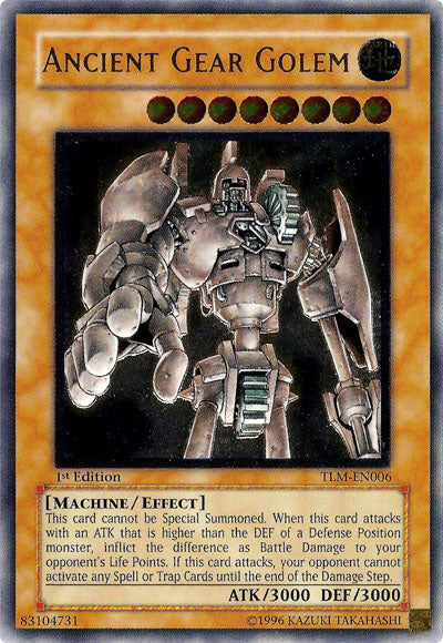 Ancient Gear Golem [TLM-EN006] Ultimate Rare | Exor Games Summserside