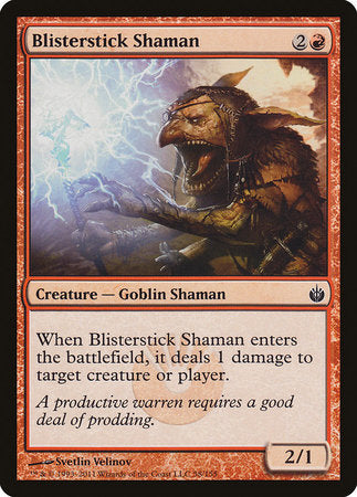 Blisterstick Shaman [Mirrodin Besieged] | Exor Games Summserside