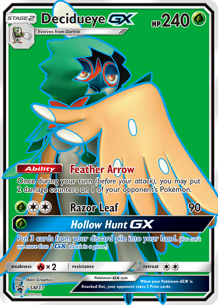 Decidueye GX (SM37) [Sun & Moon: Black Star Promos] | Exor Games Summserside