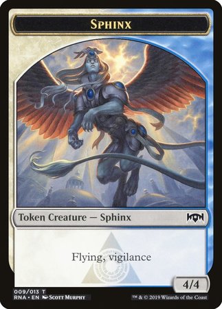 Sphinx Token [Ravnica Allegiance Tokens] | Exor Games Summserside