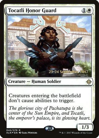 Tocatli Honor Guard [Ixalan Promos] | Exor Games Summserside