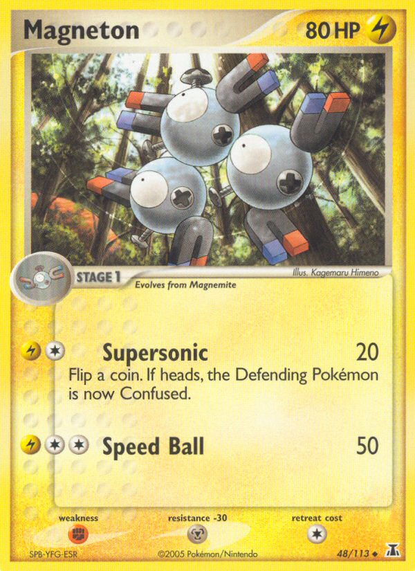 Magneton (48/113) [EX: Delta Species] | Exor Games Summserside