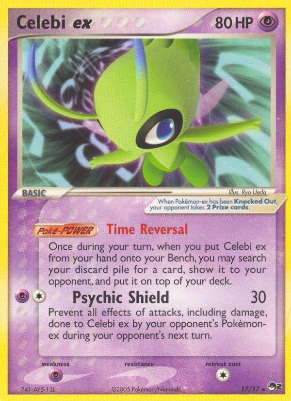 Celebi ex (17/17) [POP Series 2] | Exor Games Summserside