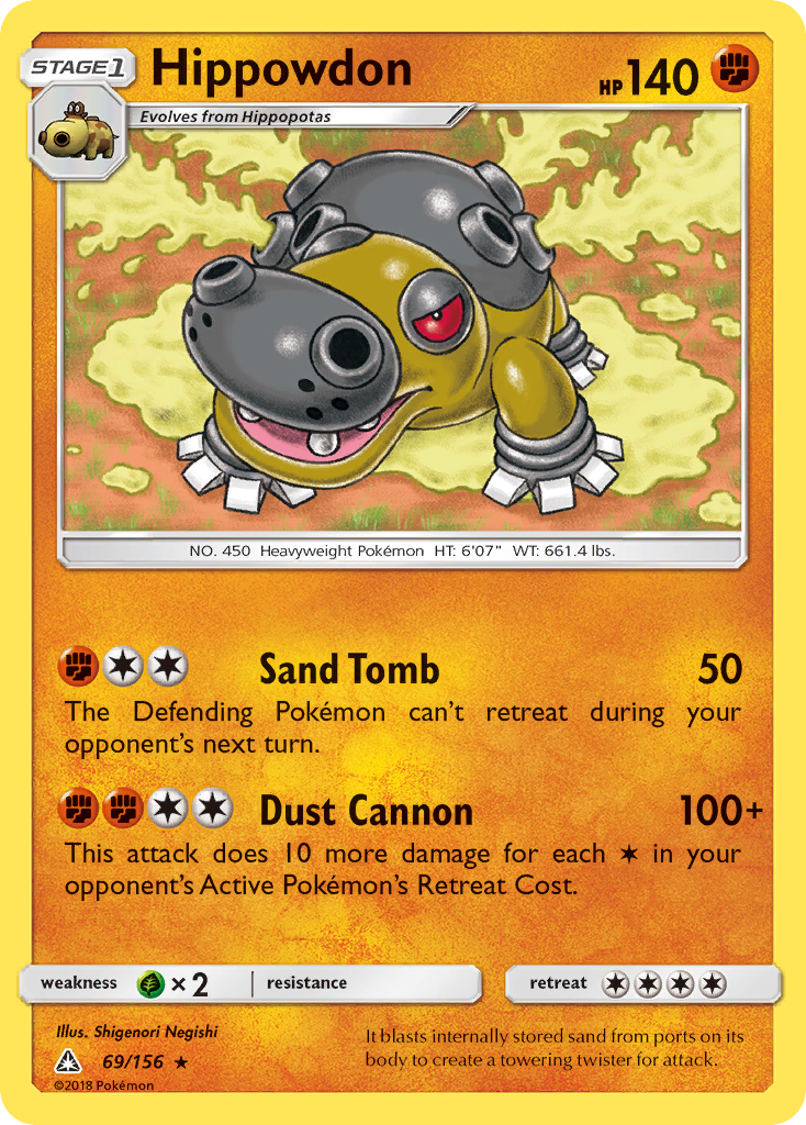 Hippowdon (69/156) [Sun & Moon: Ultra Prism] | Exor Games Summserside