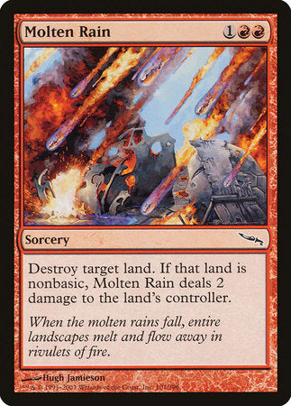 Molten Rain [Mirrodin] | Exor Games Summserside