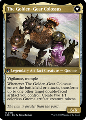 Tetzin, Gnome Champion // The Golden-Gear Colossus [The Lost Caverns of Ixalan Commander] | Exor Games Summserside