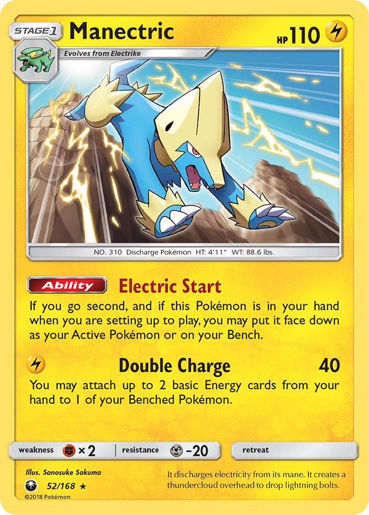 Manectric (52/168) [Sun & Moon: Celestial Storm] | Exor Games Summserside