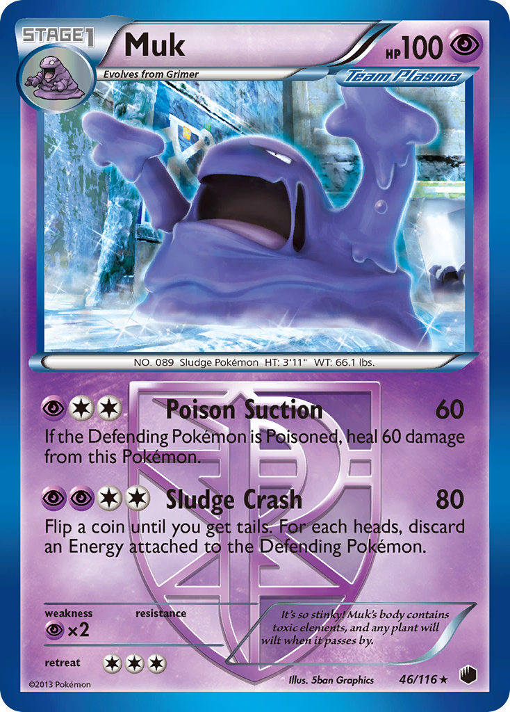 Muk (46/116) [Black & White: Plasma Freeze] | Exor Games Summserside