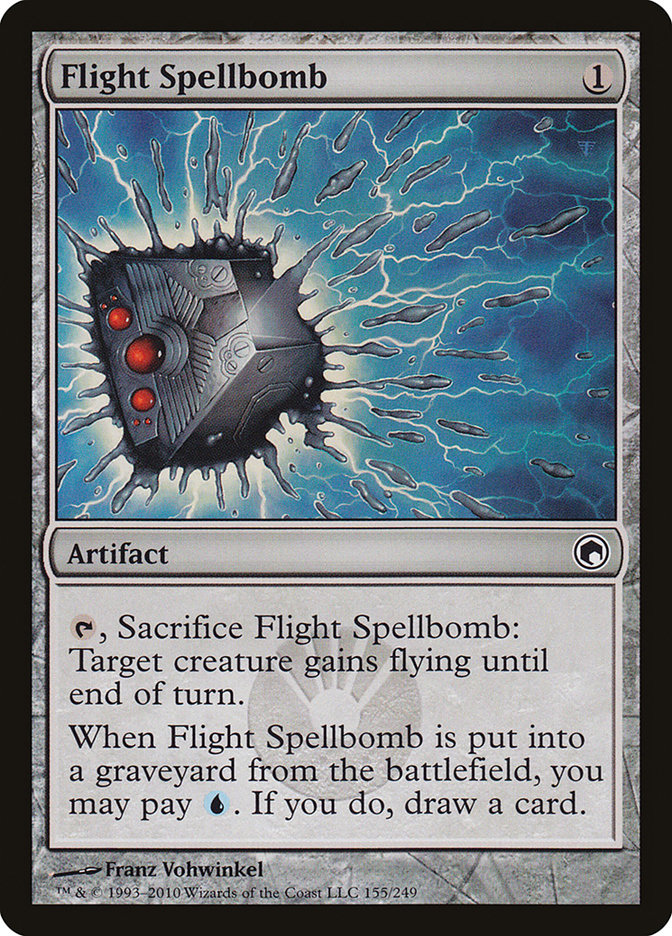 Flight Spellbomb [Scars of Mirrodin] | Exor Games Summserside