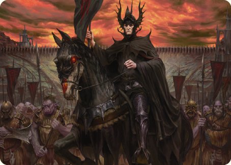 The Mouth of Sauron Art Card [The Lord of the Rings: Tales of Middle-earth Art Series] | Exor Games Summserside