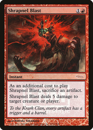 Shrapnel Blast [Friday Night Magic 2008] | Exor Games Summserside