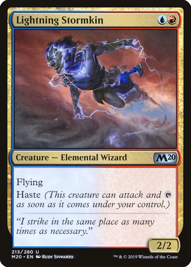 Lightning Stormkin [Core Set 2020] | Exor Games Summserside