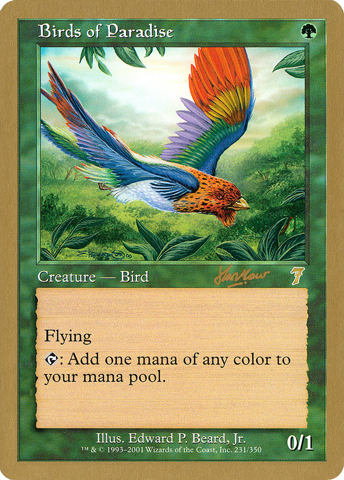 Birds of Paradise (Sim Han How) [World Championship Decks 2002] | Exor Games Summserside