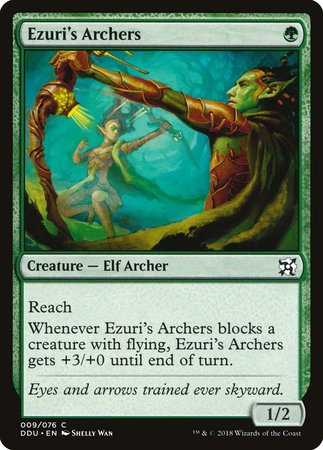 Ezuri's Archers [Duel Decks: Elves vs. Inventors] | Exor Games Summserside