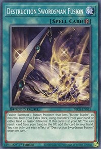 Destruction Swordsman Fusion [SBCB-EN015] Common | Exor Games Summserside