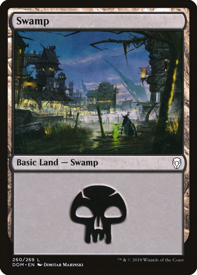 Swamp (260) [Dominaria] | Exor Games Summserside