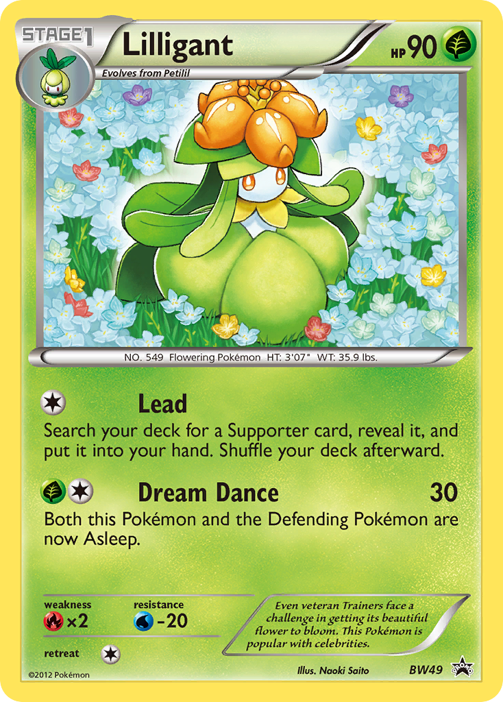 Lilligant (BW49) [Black & White: Black Star Promos] | Exor Games Summserside