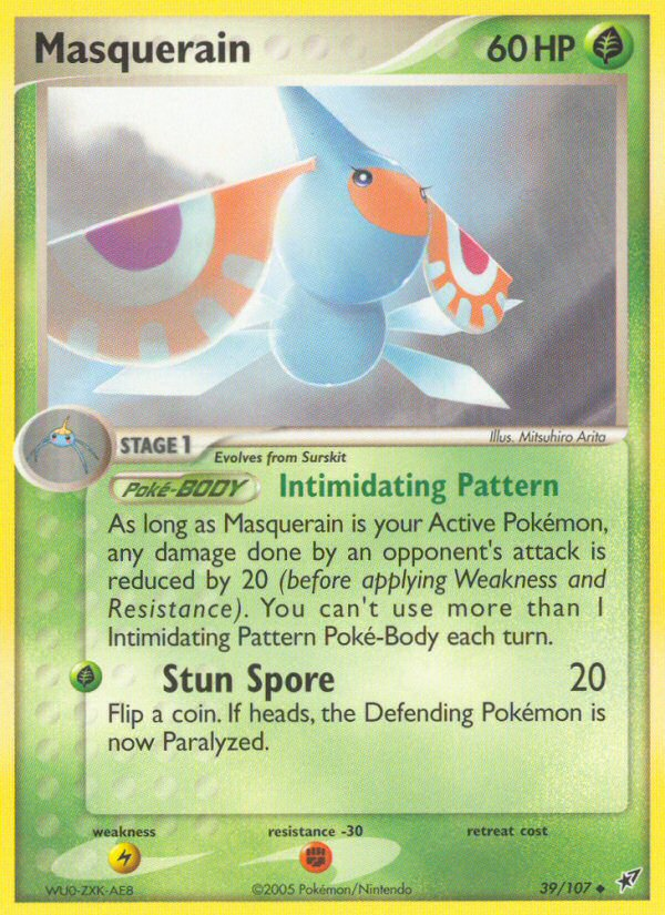 Masquerain (39/107) [EX: Deoxys] | Exor Games Summserside