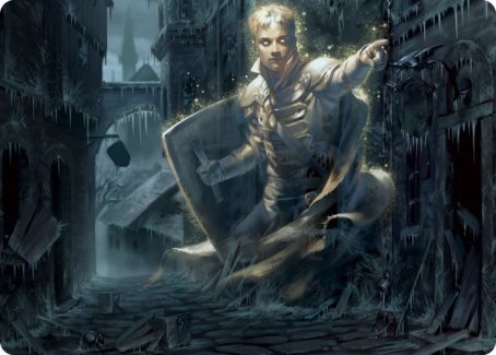 Dennick, Pious Apparition Art Card [Innistrad: Midnight Hunt Art Series] | Exor Games Summserside