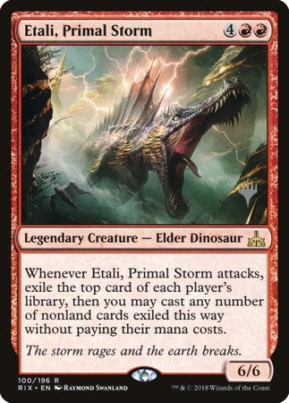 Etali, Primal Storm [Rivals of Ixalan Promos] | Exor Games Summserside