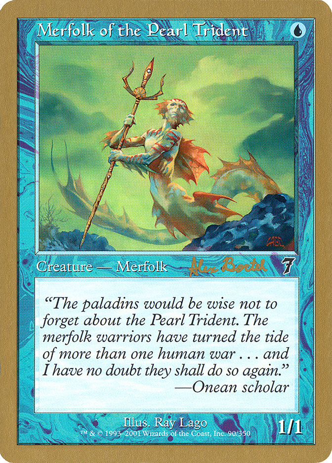 Merfolk of the Pearl Trident (Alex Borteh) [World Championship Decks 2001] | Exor Games Summserside