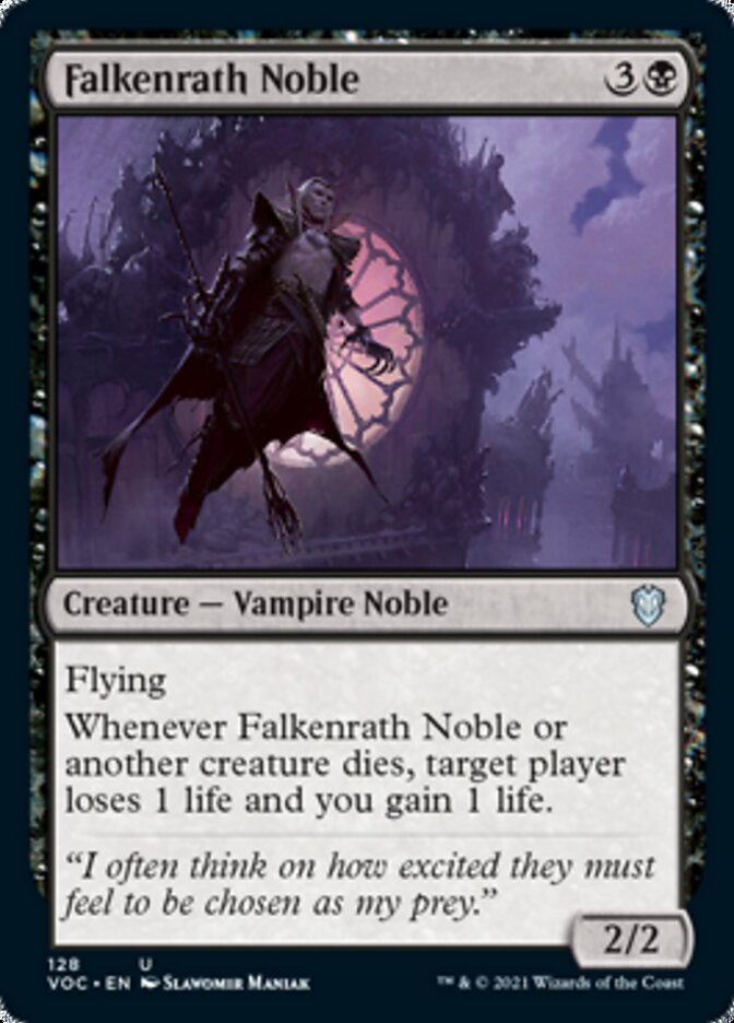 Falkenrath Noble [Innistrad: Crimson Vow Commander] | Exor Games Summserside