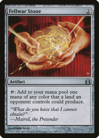 Fellwar Stone [Commander 2011] | Exor Games Summserside