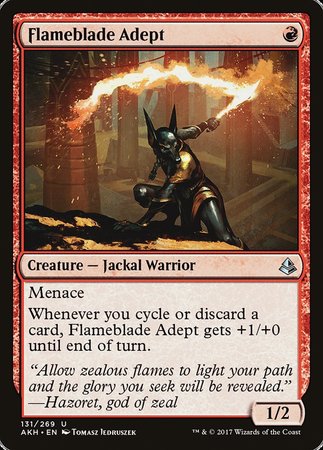 Flameblade Adept [Amonkhet] | Exor Games Summserside