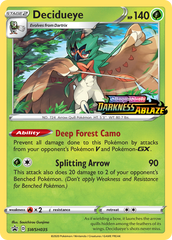 Decidueye (SWSH035) (Prerelease Promo) [Sword & Shield: Black Star Promos] | Exor Games Summserside