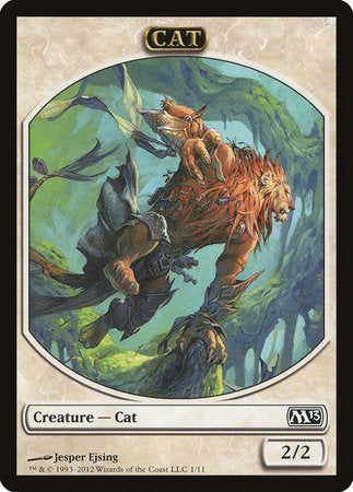 Cat Token [Magic 2013 Tokens] | Exor Games Summserside