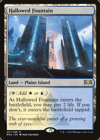 Hallowed Fountain [Ravnica Allegiance] | Exor Games Summserside