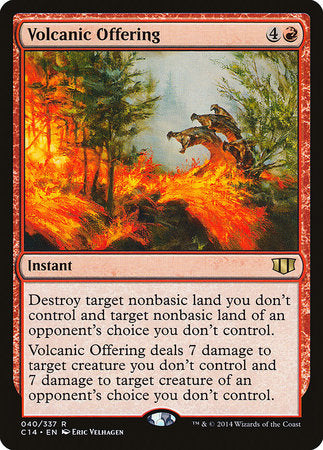 Volcanic Offering [Commander 2014] | Exor Games Summserside