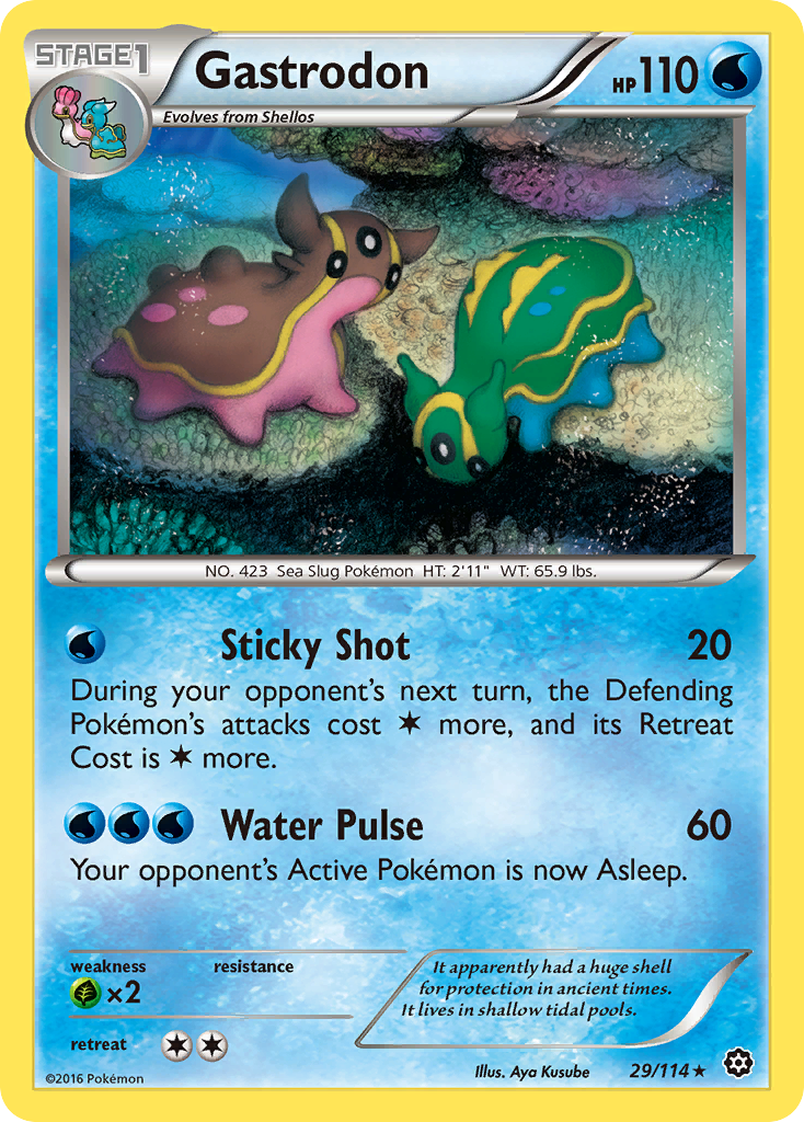 Gastrodon (29/114) [XY: Steam Siege] | Exor Games Summserside