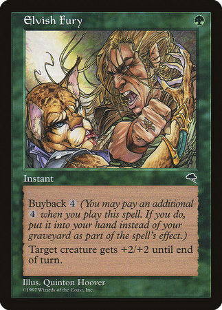 Elvish Fury [Tempest] | Exor Games Summserside